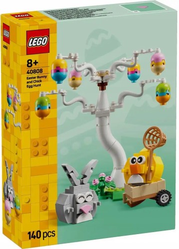LEGO Seasonal 40808 Poszukiwanie pisanek z zajączkiem i kurczaczkiem