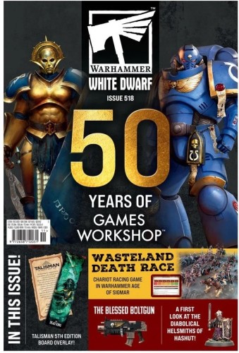 Warhammer WD11-60 White Dwarf 518  NOV-25