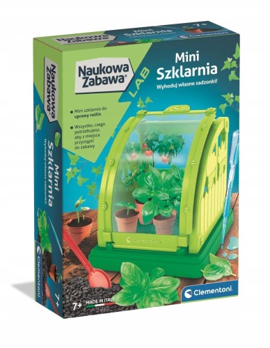 Clementoni 50443 Naukowa Zabawa Mini Szklarnia