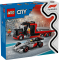 LEGO City 60493 Ciężarówka F1 z bolidem Audi F1