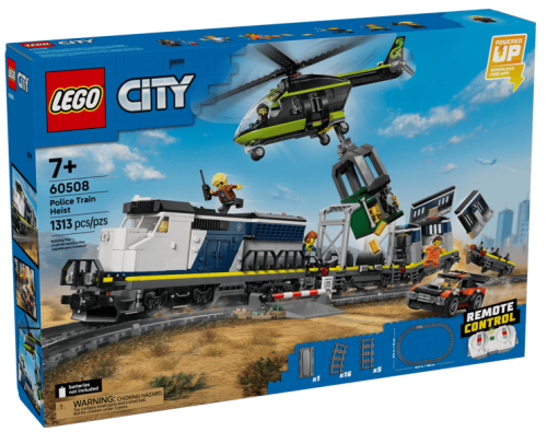LEGO City 60508 Napad na policyjny pociąg
