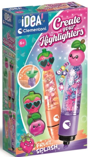 Clementoni 18395 IDEA Mini fabryka markerów - Owoce