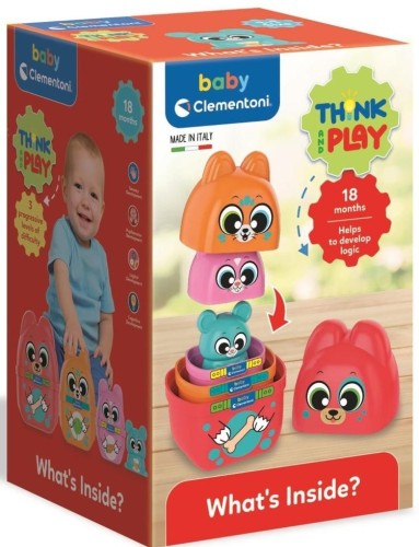 Clementoni 17631 BABY CLEMENTONI Matrioszka - Co jest w środku