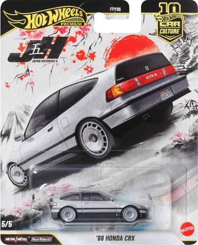 Hot Wheels FPY86 JKF13 PREMIUM '88 Honda CRX 1:64