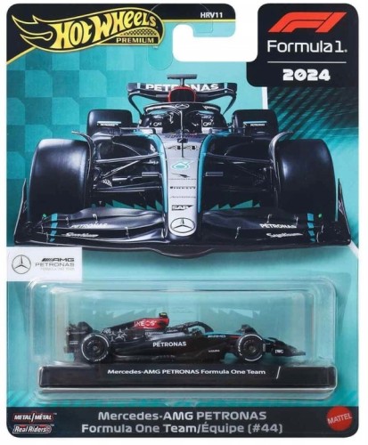 Hot Wheels HRV11 JBM16 PREMIUM Formula 1 Team 2024 Mercedes-AMG Petronas