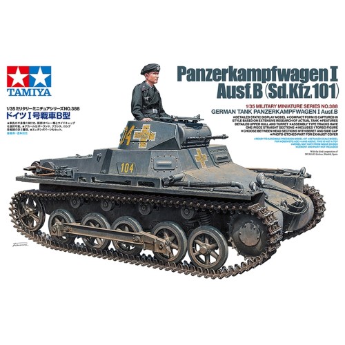 Tamiya 35388 German Tank Panzerkampfwagen I Ausf.B 1:35