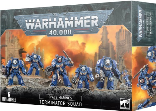 Warhammer 40000 48-90 SPACE MARINES: Terminator Squad