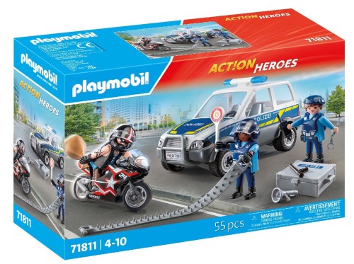 PLAYMOBIL 71811 ACTION HEROES Policja w poszukiwaniu przestępcy