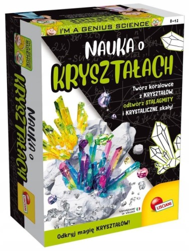 LISCIANI 100217 Mały Geniusz Nauka o kryształach