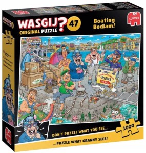 Wasgij JUM00511 ORIGINAL Rejs marzeń Puzzle 1000el
