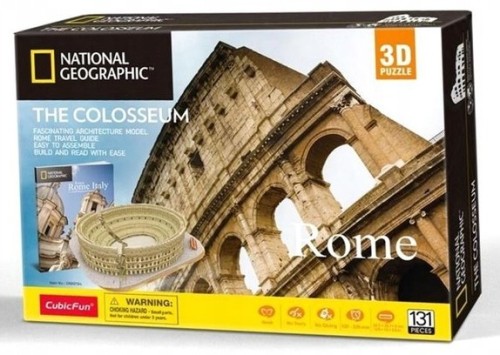 CUBIC FUN 20976 National Geographic Koloseum PUZZLE 3D