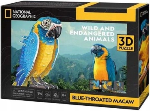 CUBIC FUN DS1097H Puzzle 3D NATIONAL GEOGRAPHIC Ara szafirowa