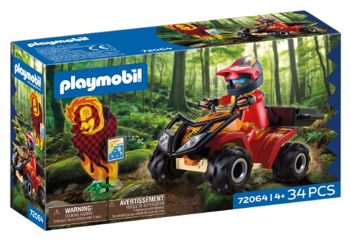 PLAYMOBIL 72064 Terenowy quad
