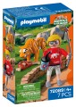 PLAYMOBIL 72089 Animals & Friends Zoo: Tygrys i odwiedzający