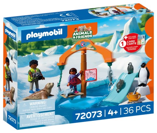 PLAYMOBIL 72073 Animals & Friends Zoo: Lodowa ekspedycja