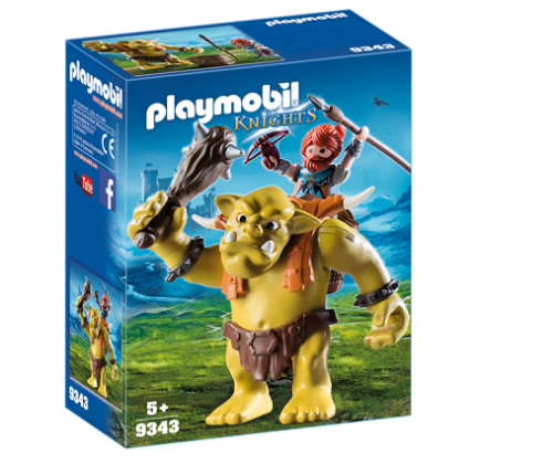 PLAYMOBIL 9343 Olbrzymi troll z nosidłem
