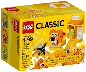 LEGO 10709 Classic Pomarańczowy zestaw kreatywny
