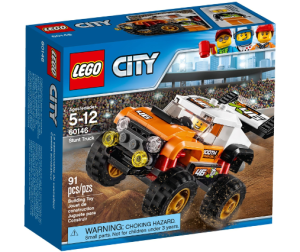 LEGO 60146 City Kaskaderska wyscigówka