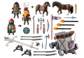PLAYMOBIL 9341 Zaprzęg kucyków z balistą krasnoludów