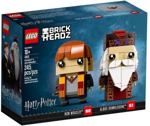 LEGO Â41621 BrickHeadz Ron Weasley & Albus Dumbledore