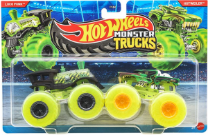 Hot Wheels FYJ64 JLV79 Loco Punk & Hotweiler