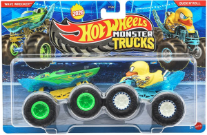Hot Wheels FYJ64 JHY83 Wave Wrecker & Duck N Roll