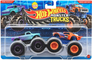 Hot Wheels FYJ64 JLV81 Pure Muscle & Night Shifter