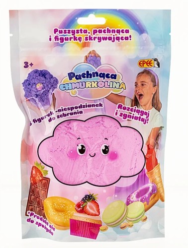 EPEE EP60291 Pachnąca Chmurkolina Deserki – 1-pack z figurką – czekolada truskawkowa
