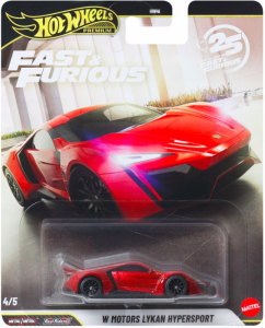 Hot Wheels HNW46 JHW70 Lykan Hypersport