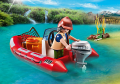 PLAYMOBIL 5559 Łódź pontonowa z kłusownikami