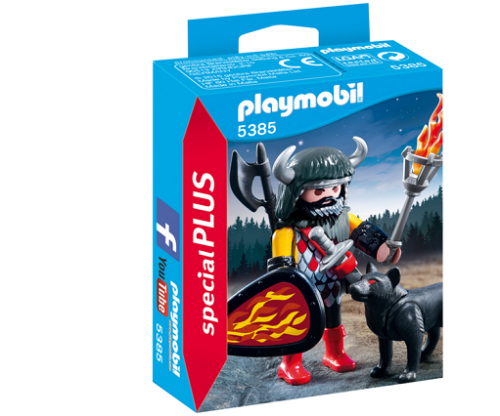 PLAYMOBIL 5385 Wojownik z wilkiem