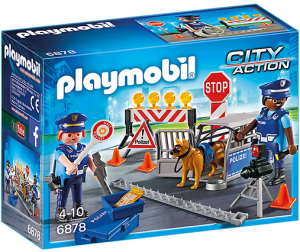 PLAYMOBIL 6878 Policyjna blokada drogi