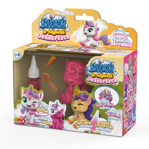 EPEE EP60636 Brudaski w kąpieli JEDNOROŻCE – Zestaw bonusowy – jednorożec+błotko+5 akcesoriów MIGOTKA