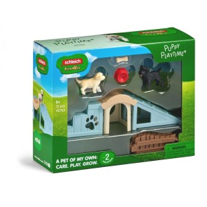 Schleich SLH 42763 PLAC ZABAW DLA SZCZENIĄT Farm World