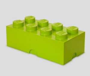 LEGO Pojemnik na klocki 8 jasnozielony