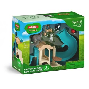 Schleich SLH 42764  PLAC ZABAW DLA KOTÓW Farm World