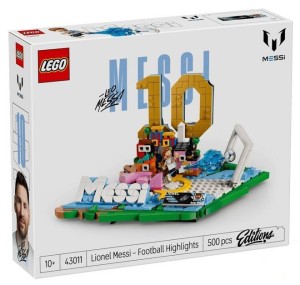 LEGO Editions 43011 Lionel Messi — piłkarskie momenty
