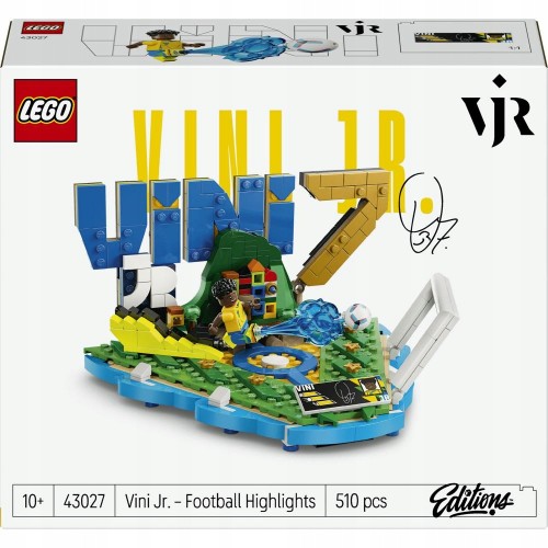 LEGO Editions 43027 Vini Jr. — piłkarskie momenty