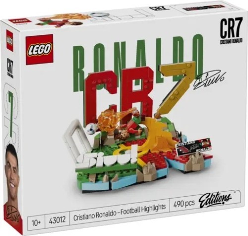 LEGO Editions 43012 Cristiano Ronaldo — piłkarskie momenty