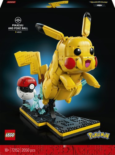 LEGO Pokemon 72152 Pikachu i Pokéball