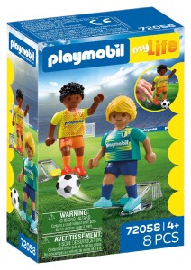 PLAYMOBIL 72058 Piłkarze