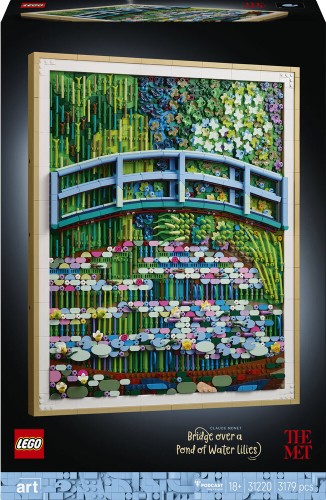 LEGO ART 31220 Claude Monet — Most nad stawem z liliami wodnymi