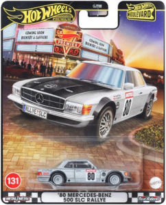 Hot Wheels GJT68 HRT63 '80 Mercedes-Benz 500 SLC Rallye