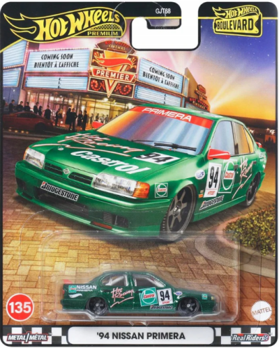 Hot Wheels GJT68 JBL31 '94 Nissan Primera