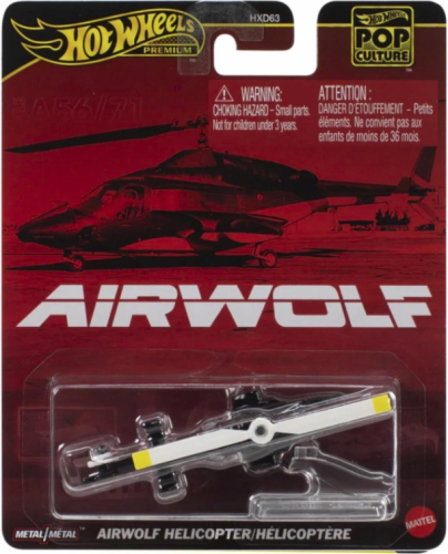Hot Wheels HXD63 JBL56 Airwolf Helicopter
