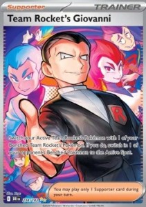 Karta Pokémon – Destined Rivals – 238/182 – Team Rocket’s Giovanni