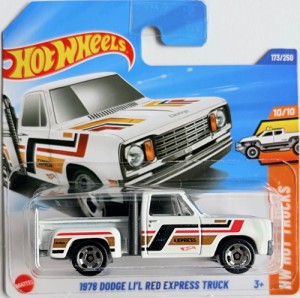 Hot Wheels JBB03 Dodge Li L Red Express Truck