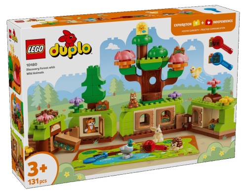 LEGO Duplo 10480 Las odkrywców z dzikimi zwierzętami