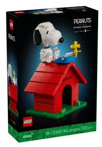 LEGO Ideas 21368 Fistaszki: Buda Snoopy’ego