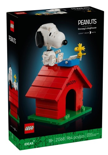 LEGO Ideas 21368 Fistaszki: Buda Snoopy’ego